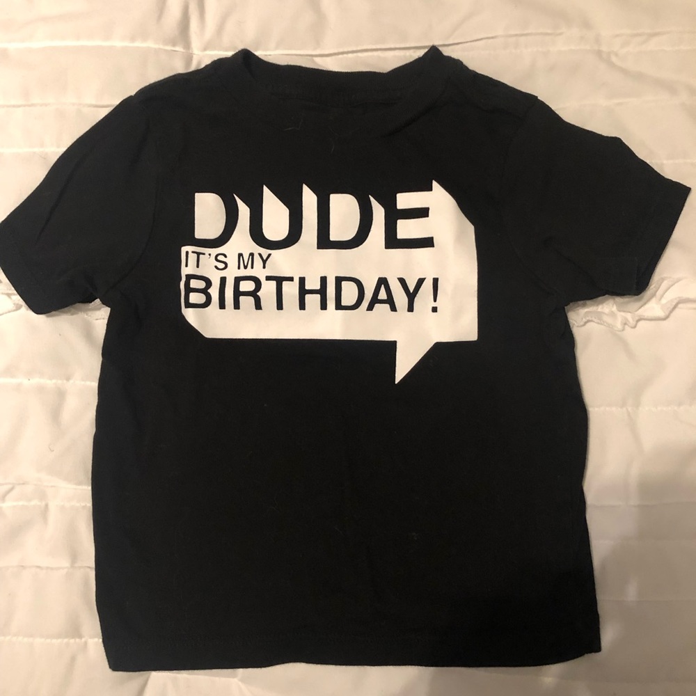 Toddler birthday shirt